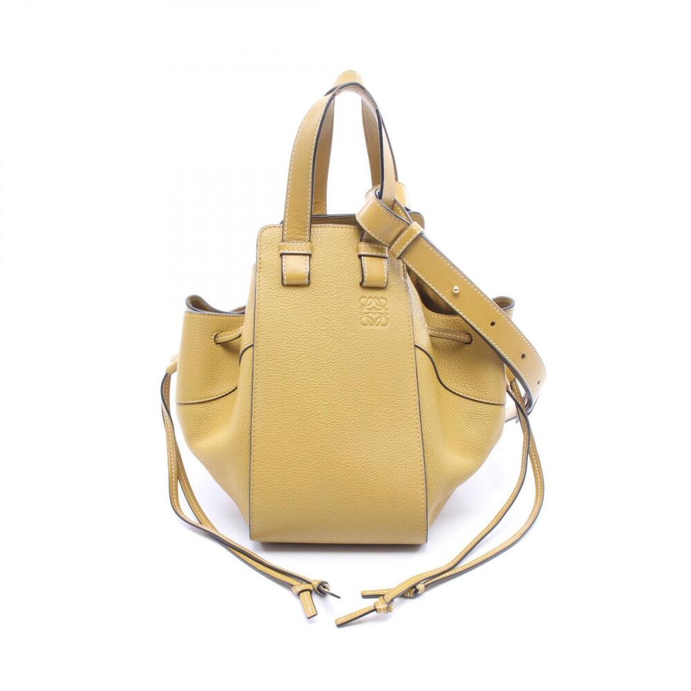 Loewe Hammock Drawstring Bag Handbag Leather Brown